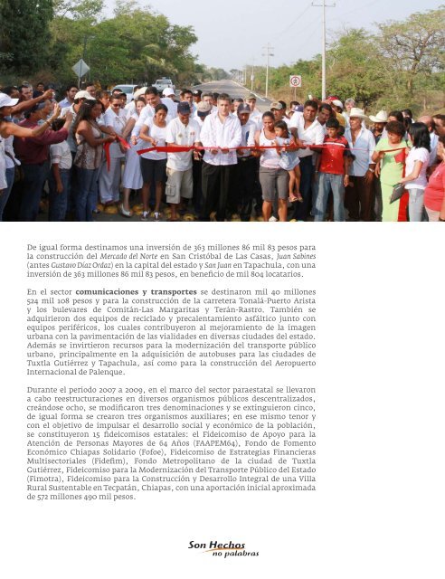 Eje 3: Chiapas competitivo y generador de oportunidades