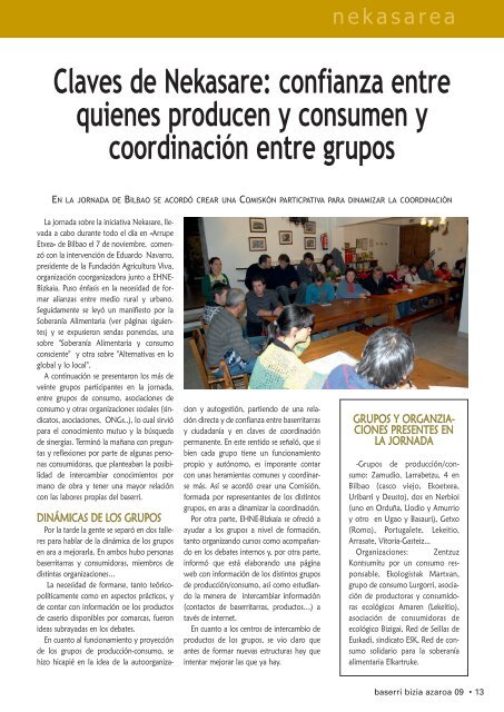 Baserri bizia - Agencia Prensa Rural