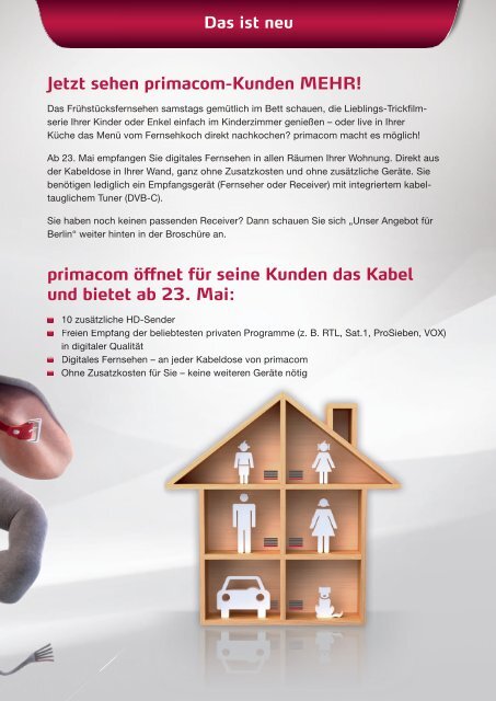 Info-Broschüre komplett - Primacom