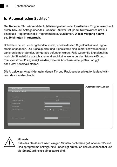 Anleitung HD-Festplattenreceiver - Primacom