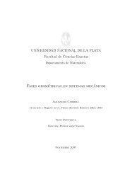 Fases geométricas en sistemas mecánicos - Departamento de ...