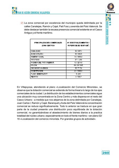 PAC VILLAJOYOSA-CAP-11-Análisis urbano comercial.pmd - Pateco