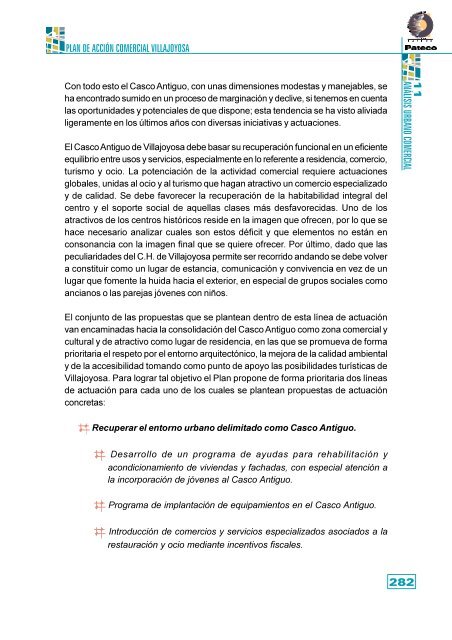 PAC VILLAJOYOSA-CAP-11-Análisis urbano comercial.pmd - Pateco