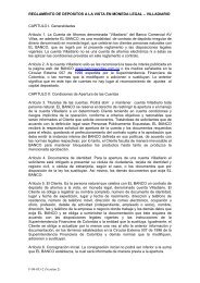 Versión Vigente Reglamento Villadiario - Banco AV Villas