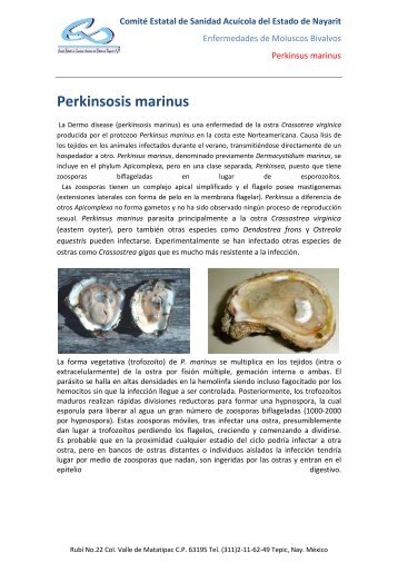 Perkinsus marinus - Comite Estatal de Sanidad Acuicola del Estado ...