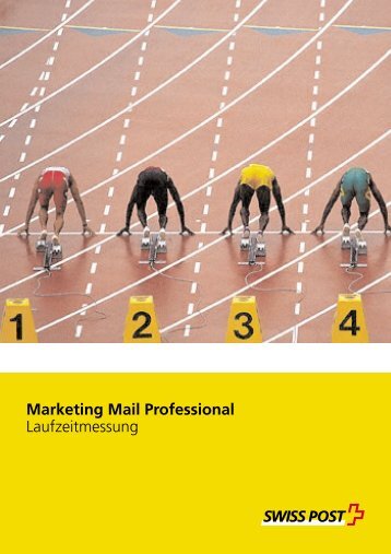 Marketing Mail Professional Laufzeitmessung - Adress Control GmbH