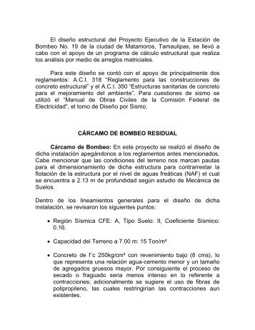 REVISION ESTRUCTURAL DE LA CASA HABITACION UBICADA ...