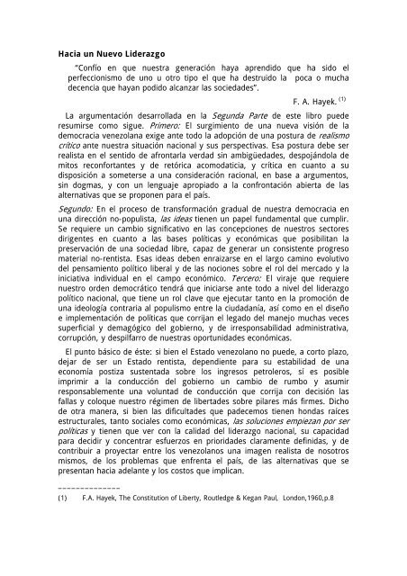 La miseria del populismo (1986) - Aníbal Romero