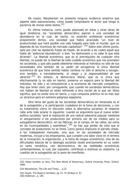 La miseria del populismo (1986) - Aníbal Romero