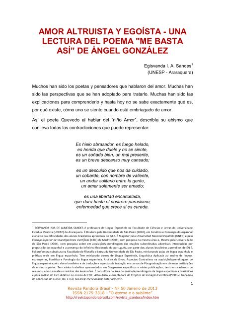 una lectura del poema "me basta así” de ángel gonzález