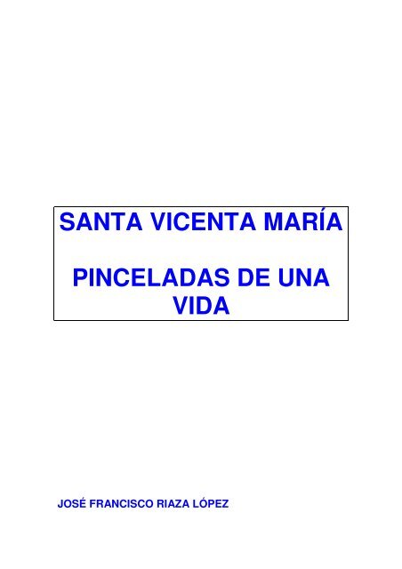 Sta. VICENTA Mª