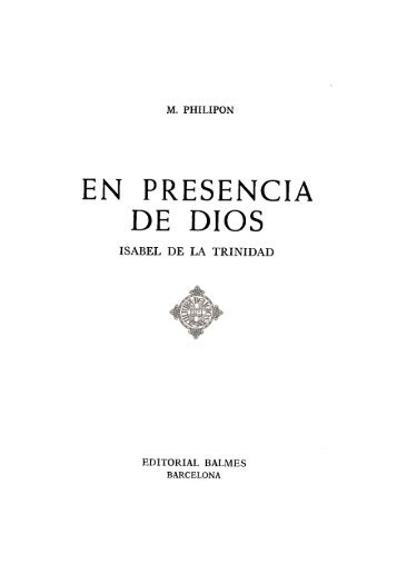 EN PRESENCIA DE DIOS - Traditio-op.org