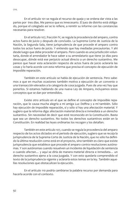 Repercusión de las Reformas Constitucionales y Proyecto de las ...