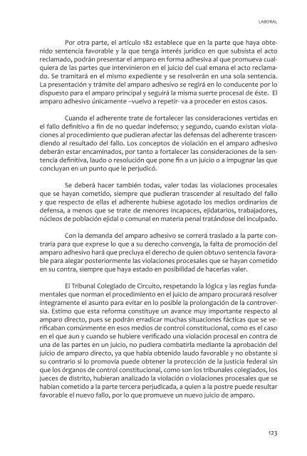 Repercusión de las Reformas Constitucionales y Proyecto de las ...