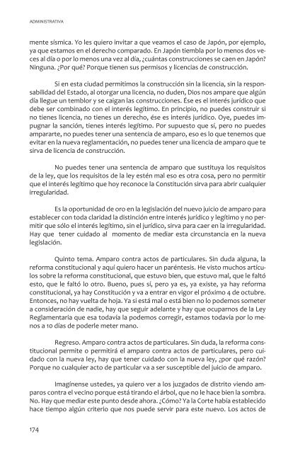 Repercusión de las Reformas Constitucionales y Proyecto de las ...