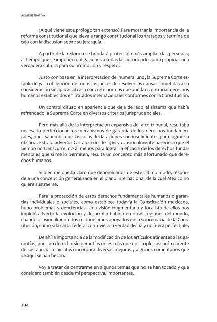 Repercusión de las Reformas Constitucionales y Proyecto de las ...