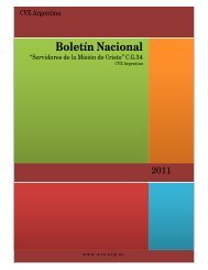 Boletín Nacional - Comunidad de Vida Cristiana de Argentina