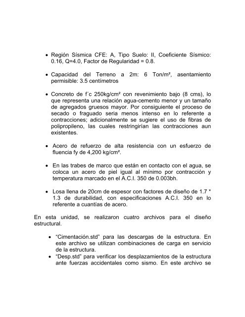 REVISION ESTRUCTURAL DE LA CASA HABITACION UBICADA ...