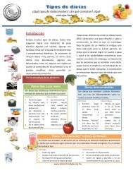 8. Tipos de dietas