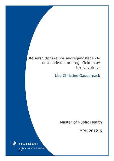 Statistikk andregangsfødende Statistikk andregangsfødende