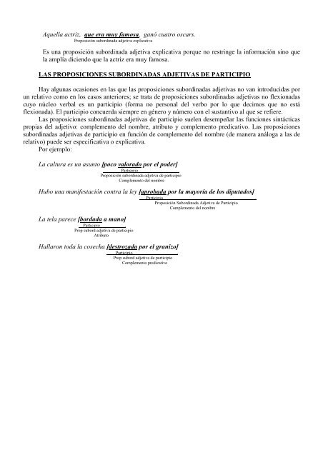 Proposiciones subordinadas adjetivas o de relativo - IES Pedro de ...