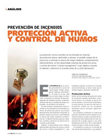 Protección activa y control de humos