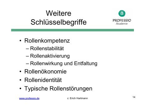 Rollen - Professio GmbH