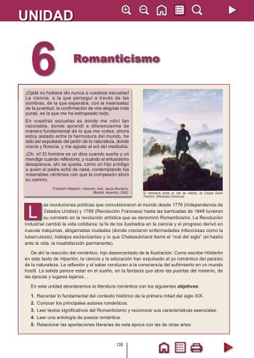 Materiales del CIDEAD U 6ª El Romanticismo - adistanciaginer