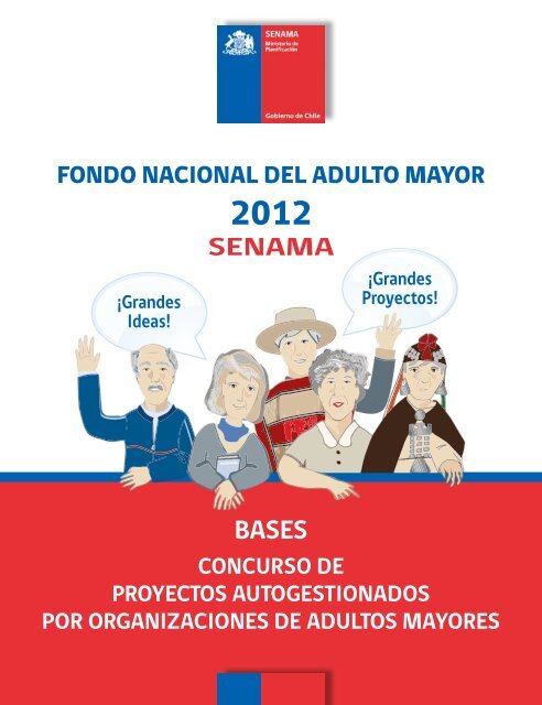 Bases Fondo Nacional del Adulto Mayor 2012 - Senama