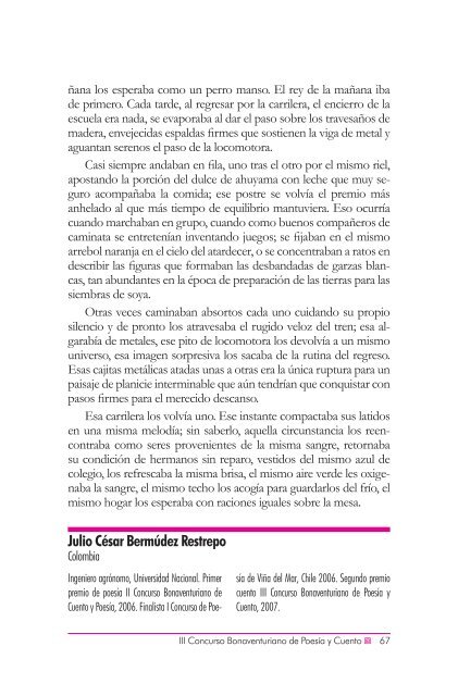 Libro concurso 2007.pdf - Universidad de San Buenaventura Cali