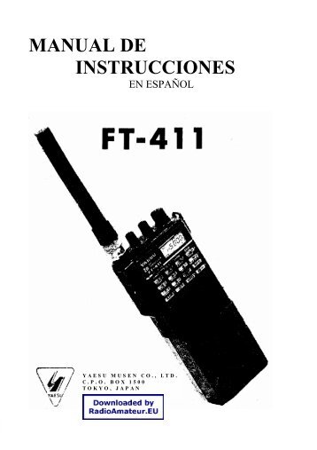 Manual-Handy-Yaesu-FT411 - Walk Patagonia