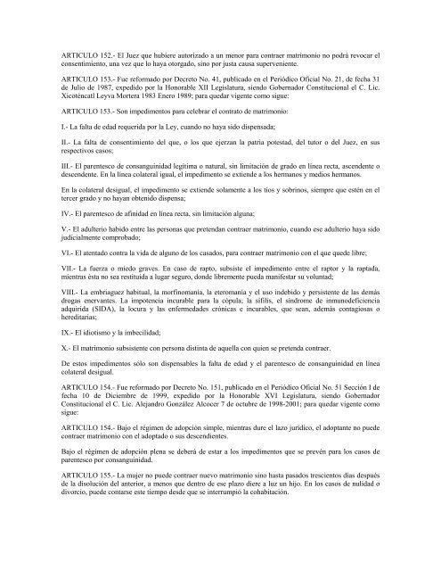 codigo civil para el estado de - Gobierno del Estado de Baja California