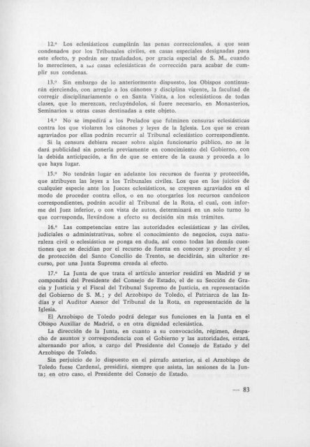 LOS CONFLICTOS DE PODER JUDICIAL ENTRE LA IGLESIA Y EL ...