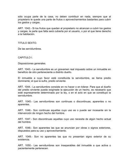 CODIGO CIVIL ULTIMA REFORMA PUBLICADA EN EL PERIODICO ...