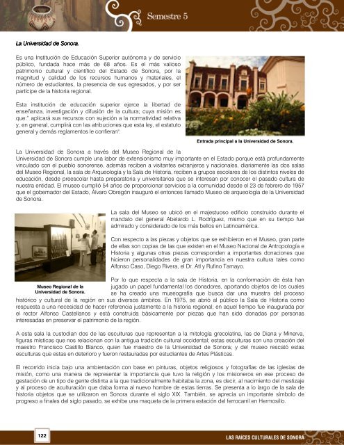 Historia Regional de Sonora