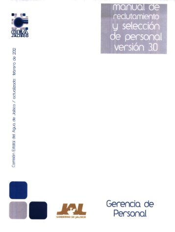 Manual de Reclutamiento y Selección de Personal - CEA Jalisco