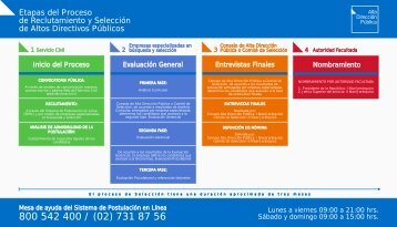 Etapas del Proceso de Reclutamiento y Selección de ... - Servicio Civil