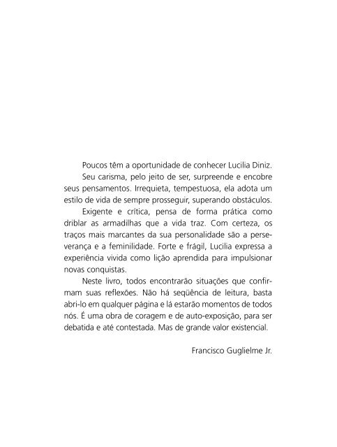 Download do Livro Lucilia Diniz Frente & Verso