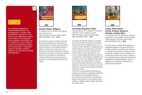 Universidad de Murcia - Ediciones Euroamerica