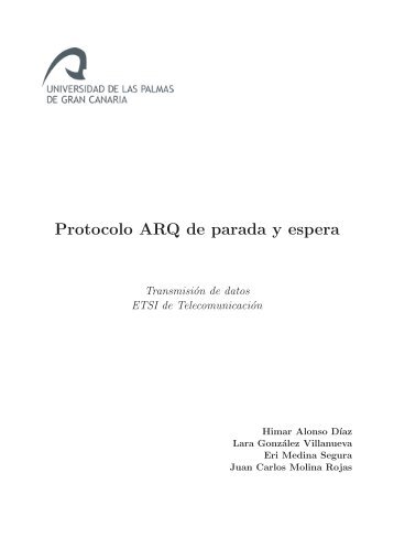 Protocolo ARQ de parada y espera - himaralonso.com