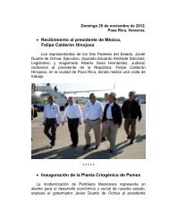 • Recibimiento al presidente de México, Felipe Calderón Hinojosa ...