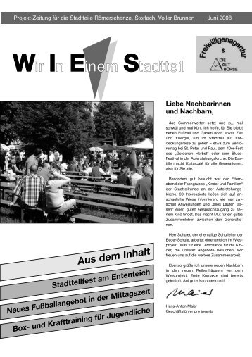 Wieszeitung 06/2008 - Pro Juventa