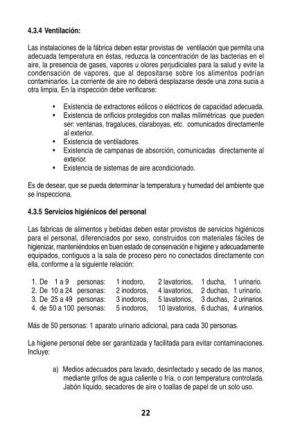 manual del inspector sanitario de alimentos - Organización ...