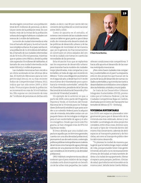 Edición No. 32, Octubre 2012 - Revista Alcaldes de Mexico