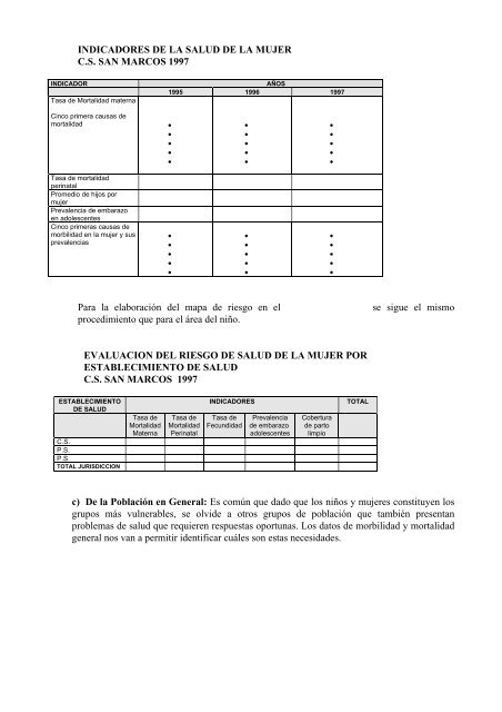 3.2 Planificación de los Servicios de Salud (documento completo)