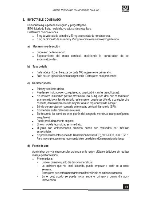 norma técnica de planificación familiar - unfpa