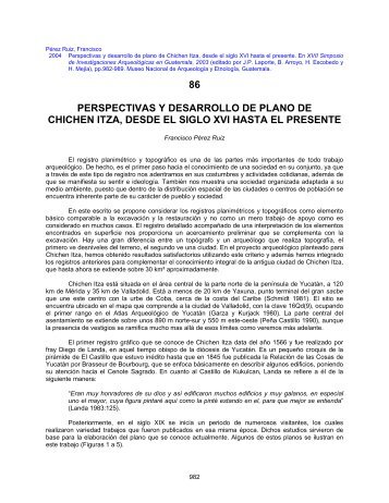PERSPECTIVAS Y DESARROLLO DE PLANO ... - Asociacion Tikal