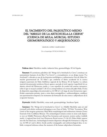 abrigo de la artichuela-la cierva - Arqueomurcia.com