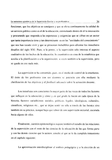 La Inspección en las distintas concepciones y sistemas ...