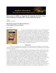 Beane, James A. (2005). La integración del ... - Education Review
